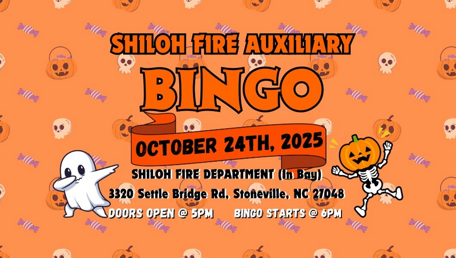 10 24 25 SHILOH FIRE BINGO 10 24 25 SHILOH FIRE BINGO